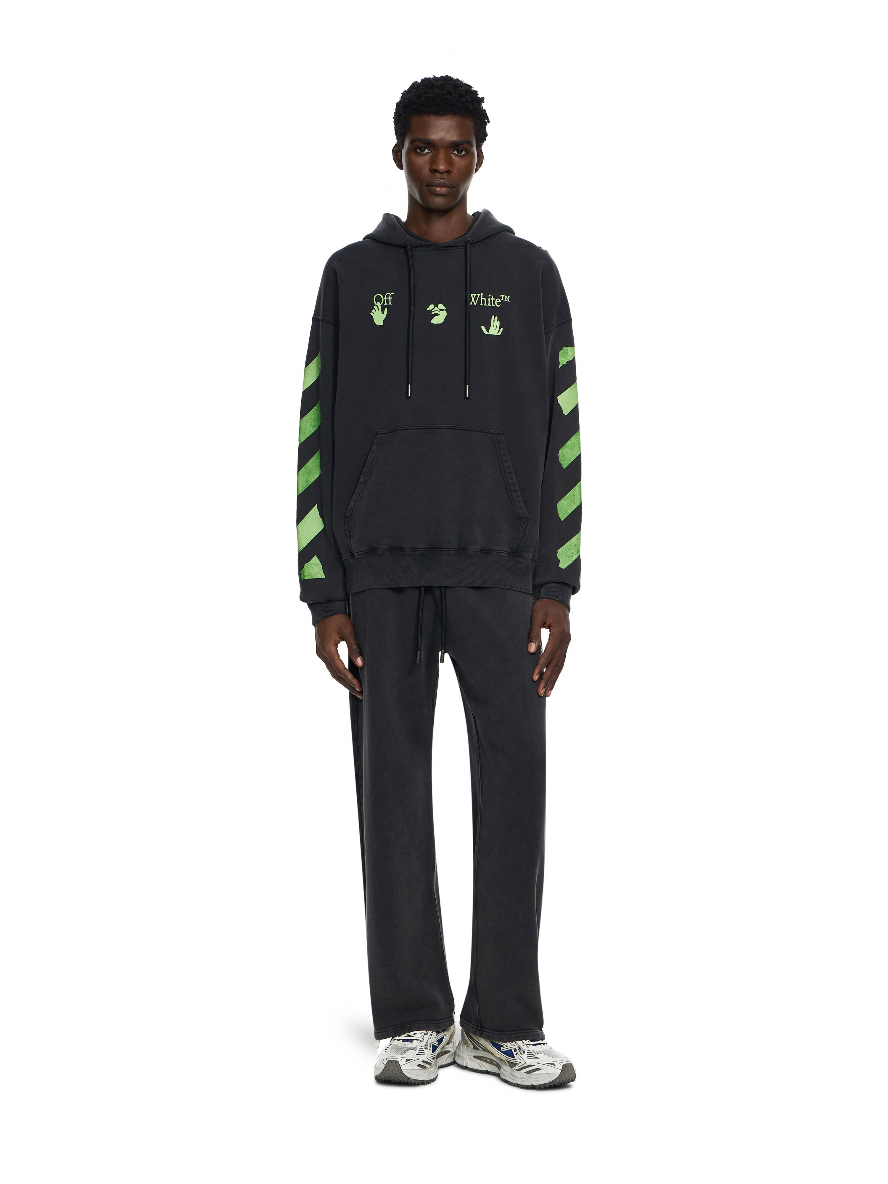 Bacco Arrow Sweatpants OFF WHITE Bacco Arrow Sweatpants VINTAGE BLACK 44MCH05AF26F001