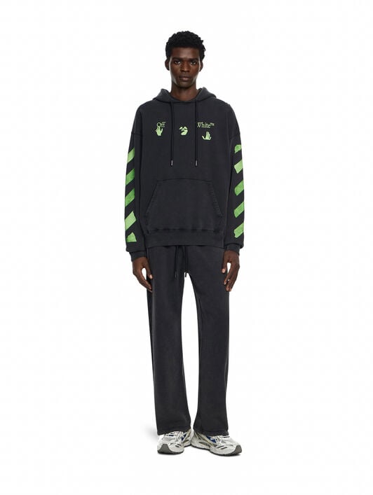 Bacco Arrow Sweatpants OFF WHITE Bacco Arrow Sweatpants VINTAGE BLACK 44MCH05AF26F001