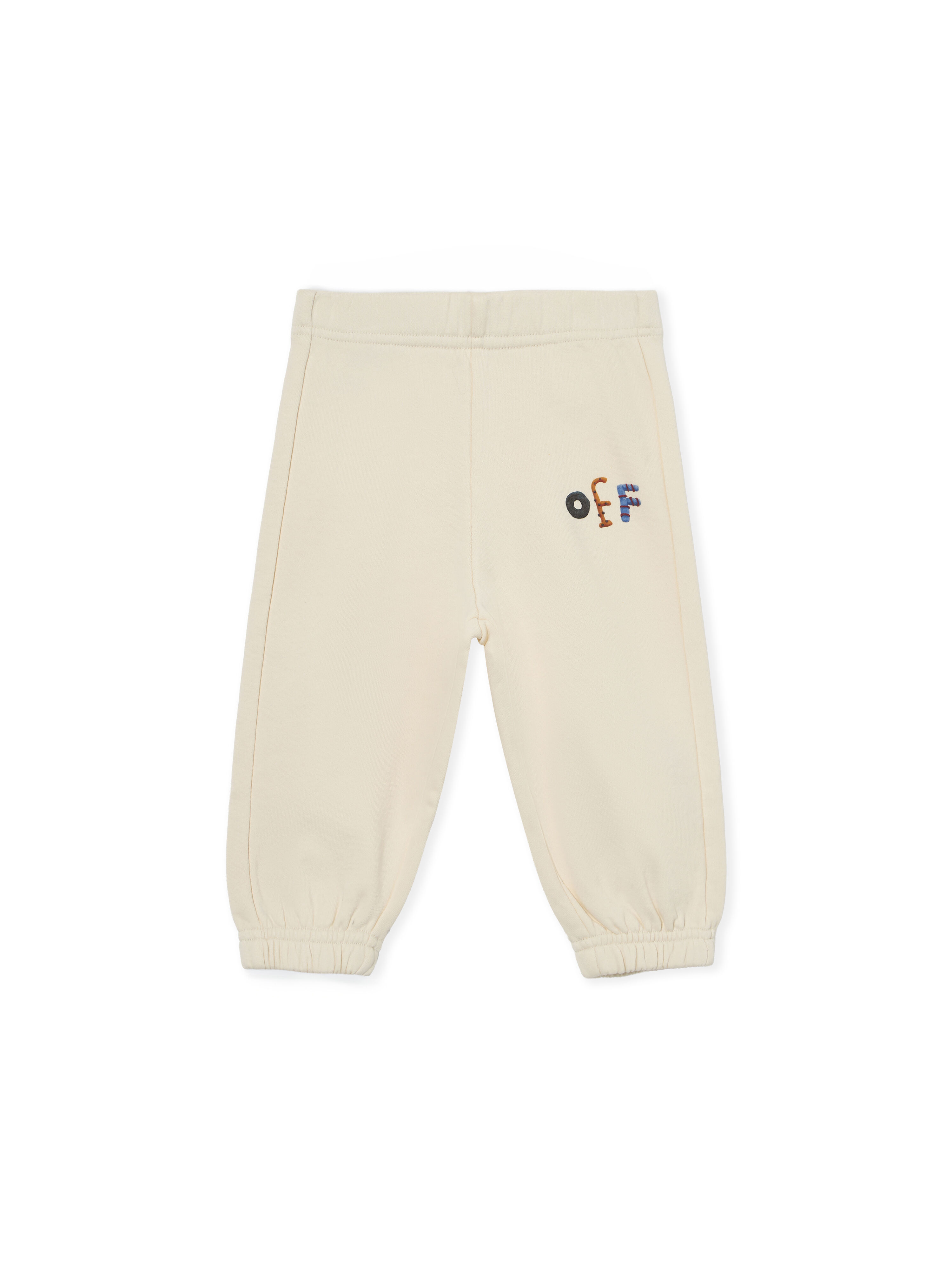 OFF WHITE Logo Pongo Sweatpant EGRET 44GXD001F26F001
