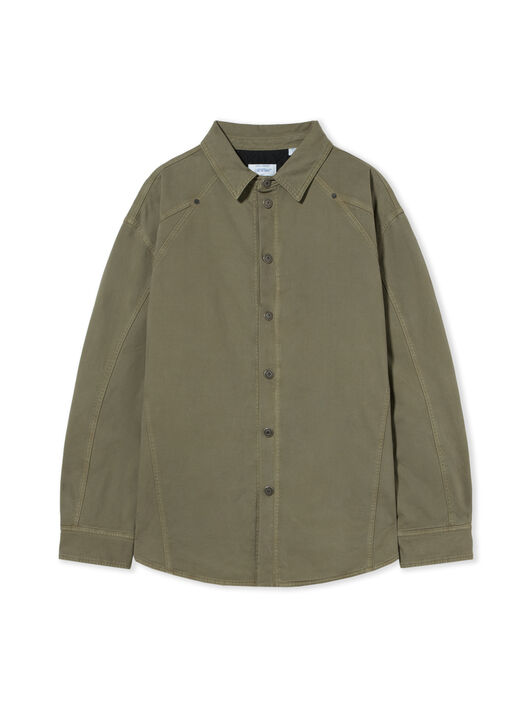 Racing Staff Sport Overshirt OFF WHITE Racing Staff Sport Overshirt DUSTY OLIVE 44MES01DF26F001