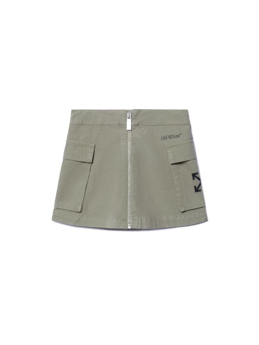 OFF WHITE Bookish Cargo-Rock GRÜN OGCC027S25FAB001