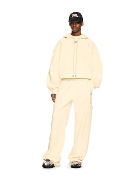 OFF WHITE White Cloud Arrow Hoodie BLACK OWBA075S25FLE001