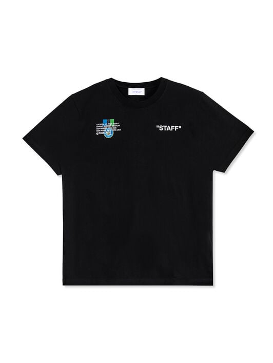 OW X Brigade Staff T-Shirt OFF WHITE OW X Brigade Staff T-Shirt BLACK OMAA027G25JER00M