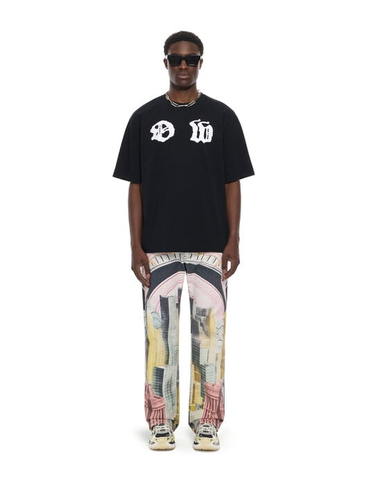 OFF WHITE Palace Arrow Skate T-shirt BLACK 44MAA120Z26J001