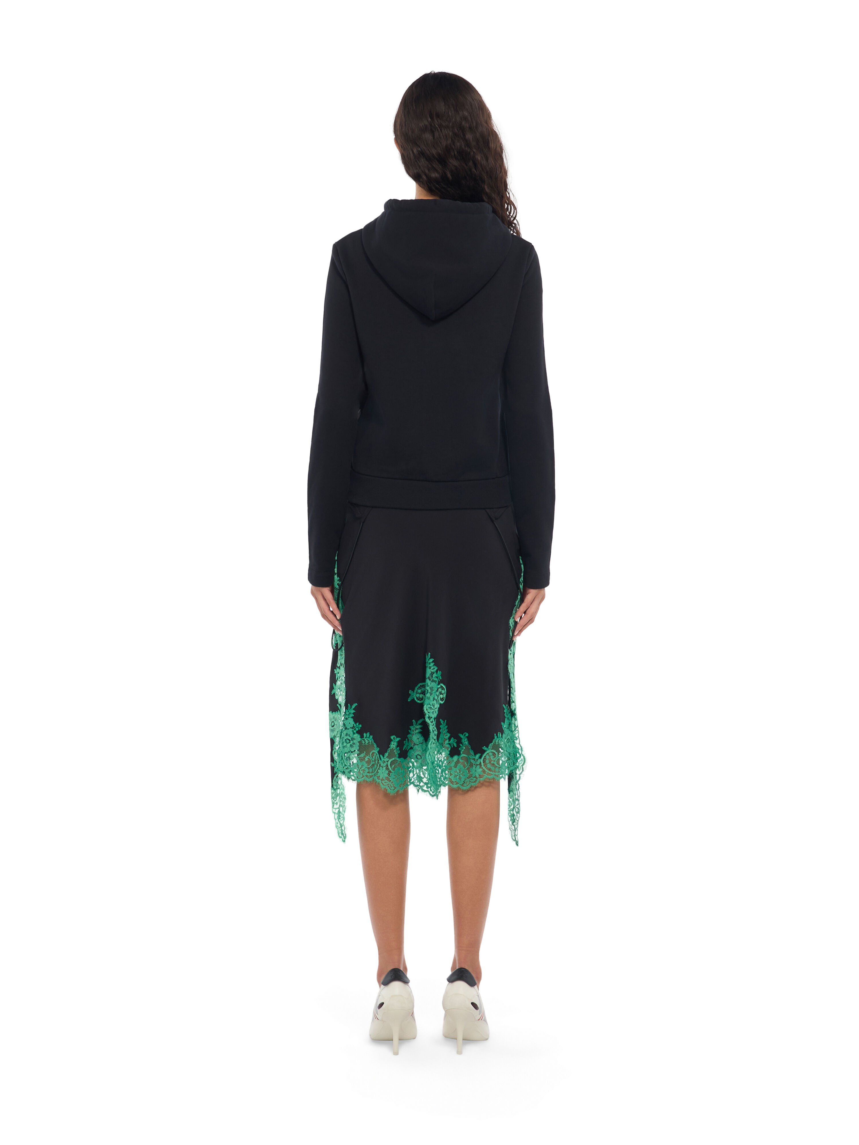 Miles Davis Architecture Slim Zip-Up Hoodie OFF WHITE Miles Davis Architecture Slim Zip-Up Hoodie Black-Black 2FE00730T