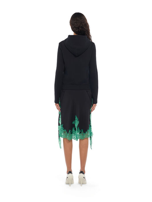 Miles Davis Architecture Slim Zip-Up Hoodie OFF WHITE Miles Davis Architecture Slim Zip-Up Hoodie Black-Black 2FE00730T