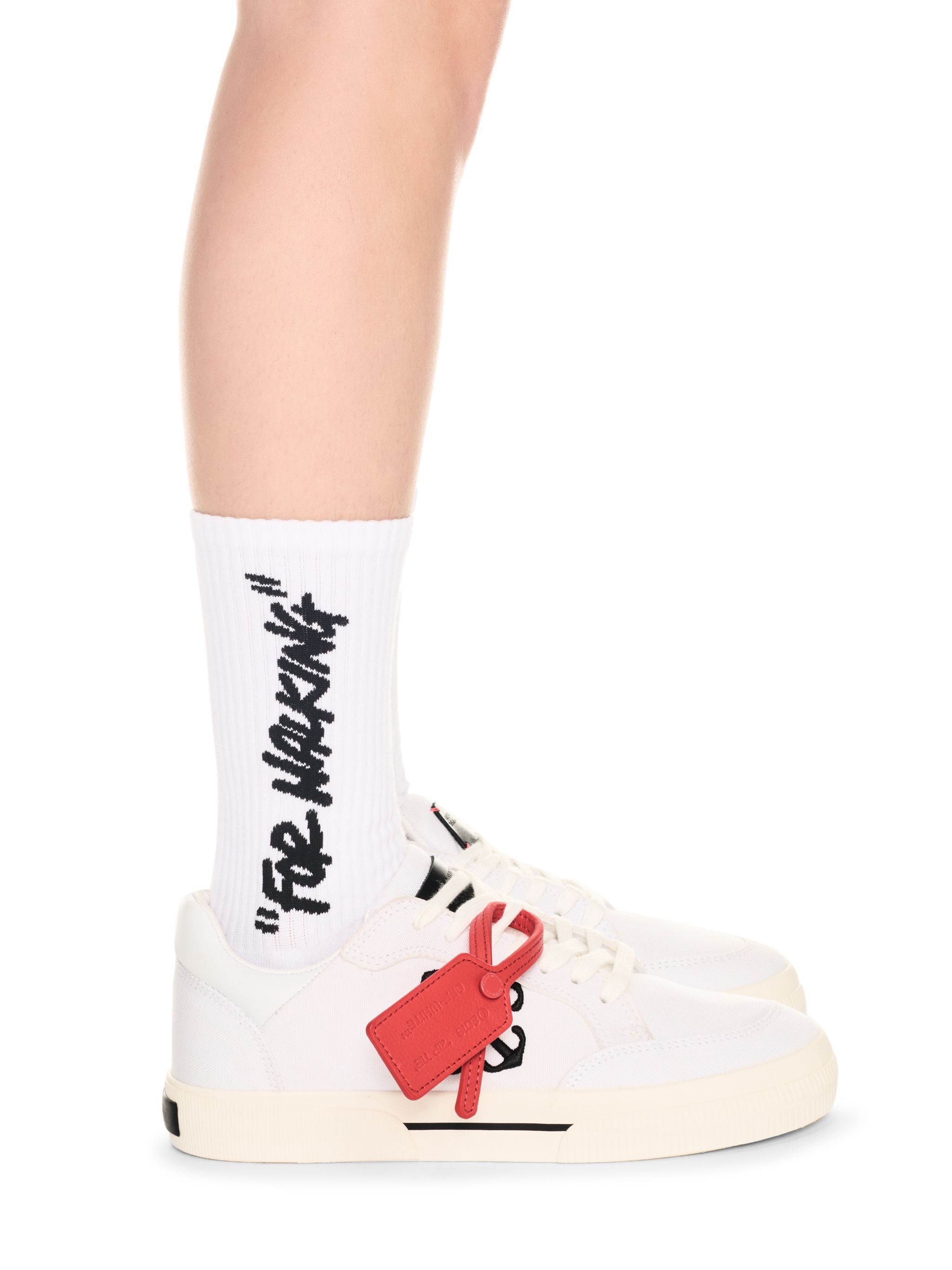 OFF WHITE White/Black Canvas Vulcanized WHITE OWIA288C99FAB001