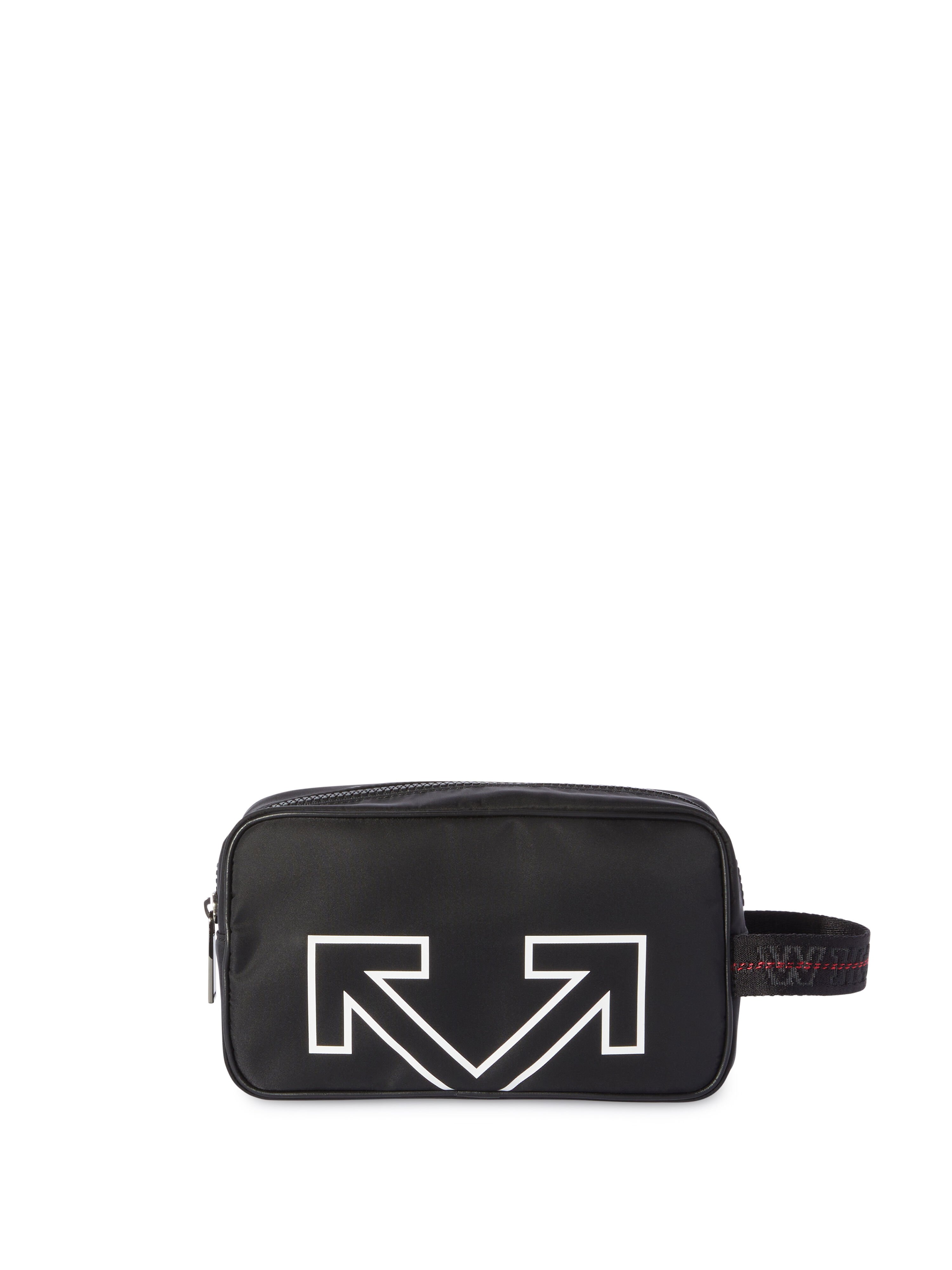 OFF WHITE Heritage Toiletry Pouch BLACK OMNS02CC99FAB001