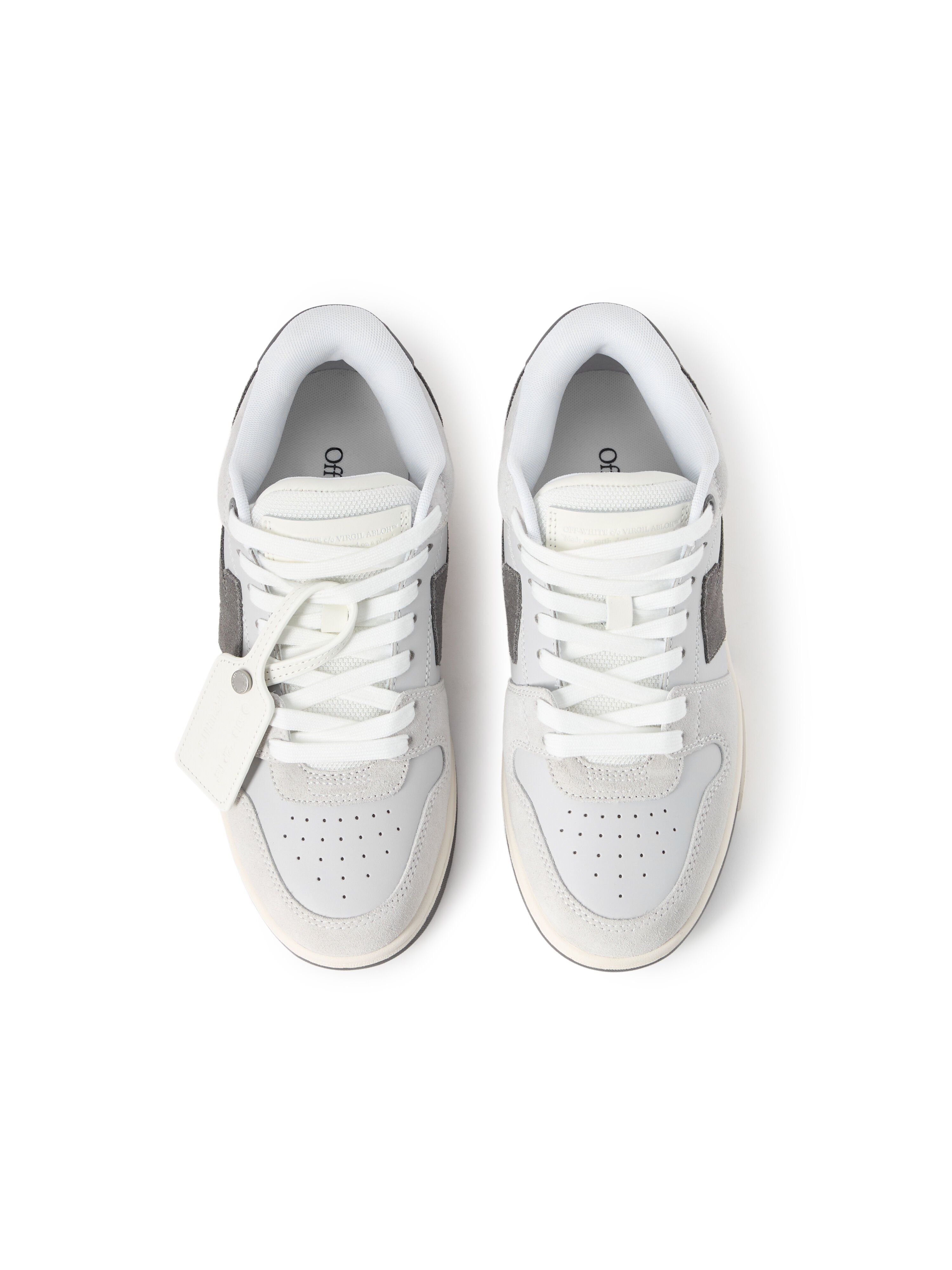 OFF WHITE Out Of Office Sneakers MEDIUM GREY - DARK GREY OWIA259F25LEA005