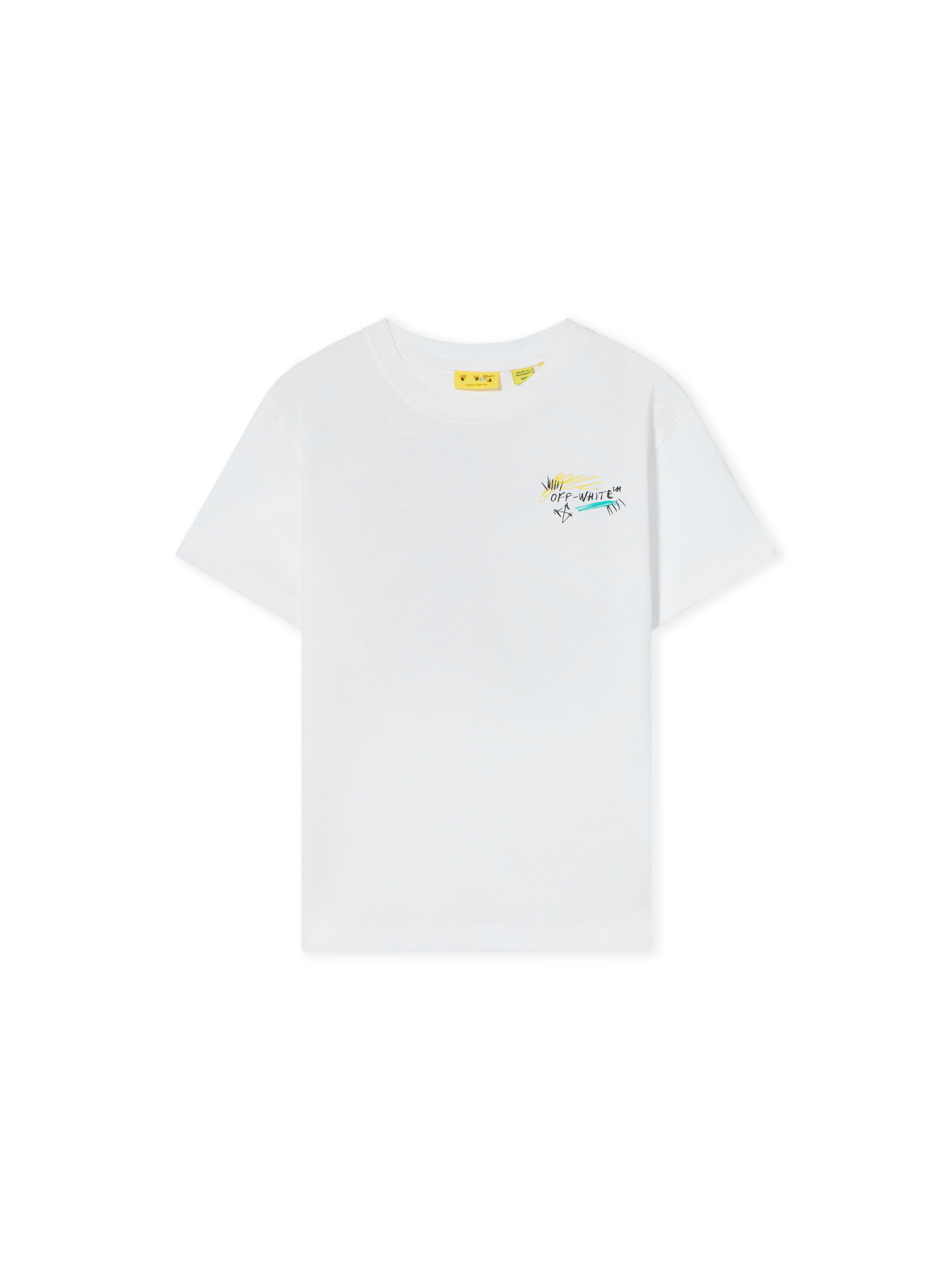 Arrow Scribble Short Sleeve T-Shirt OFF WHITE Arrow Scribble Short Sleeve T-Shirt WHITE 44BAA002F26J008