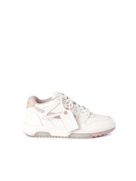 OFF WHITE White/Pink Out Of Office BLACK OWIA288C99FAB001