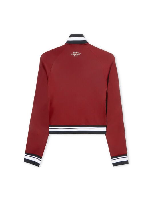 Track Top Serena Jacket OFF WHITE Track Top Serena Jacket RED DAHLIA-BLUEBIRD OWBD006F25JER001