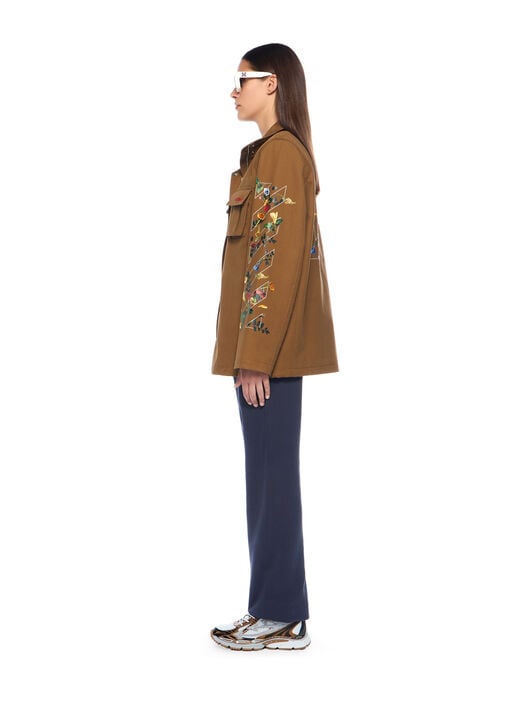 Arrow Flower Field Twill Jacket OFF WHITE Arrow Flower Field Twill Jacket BEECH-BEECH OWEL013F25FAB001