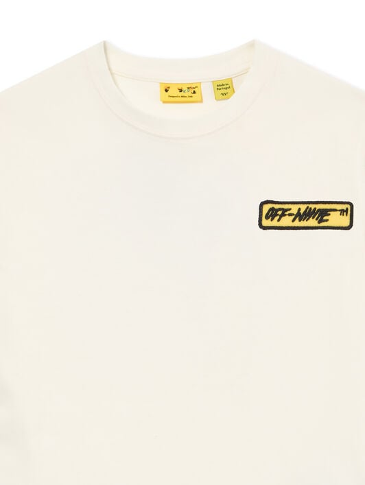 OFF WHITE Arrow Patch Tee S/S WHITE 44BAA002S26J00C
