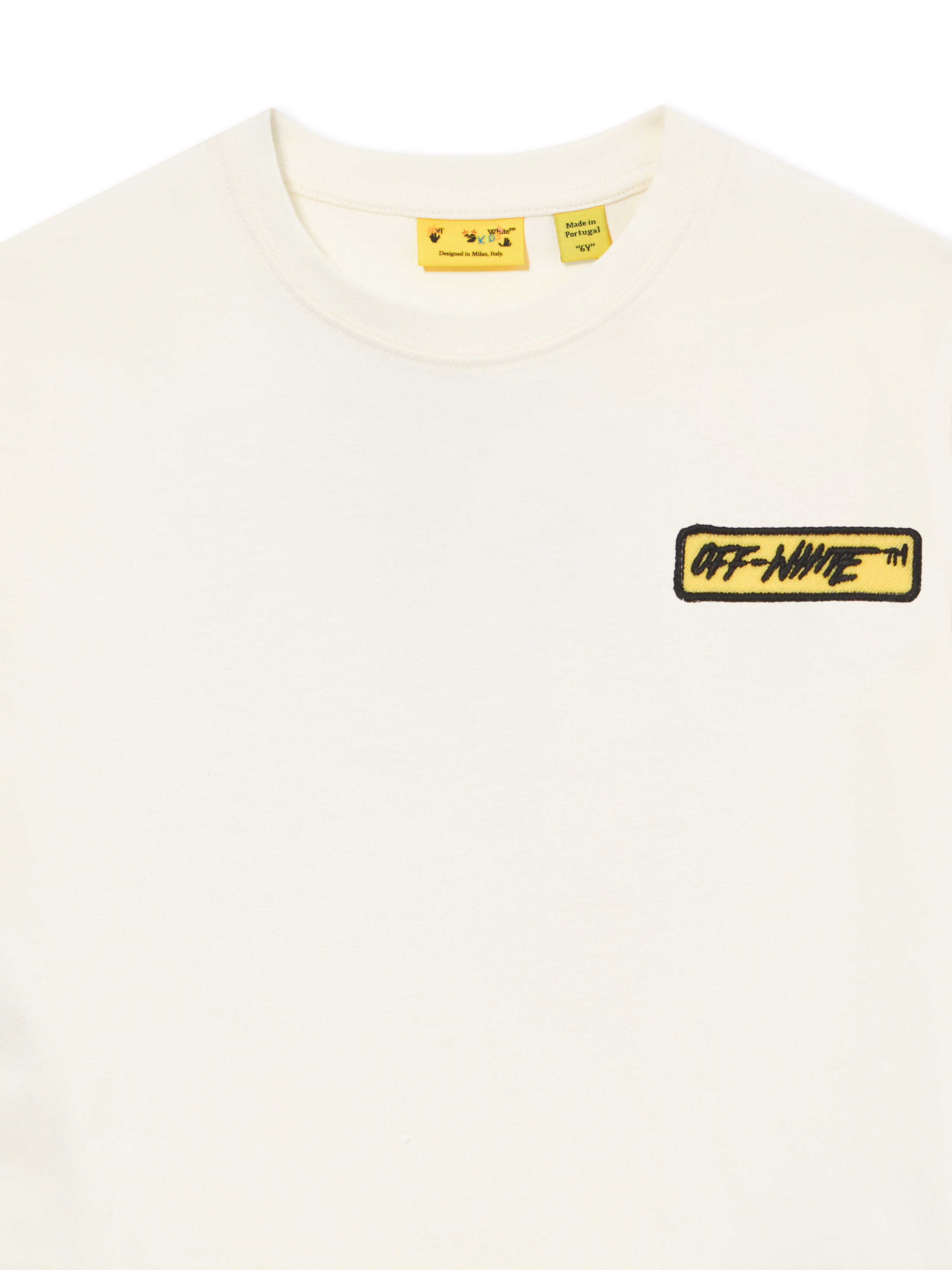 OFF WHITE Arrow Patch Tee S/S WHITE 44BAA002S26J00C