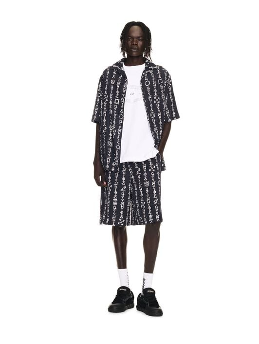 College Skate S/S Tee OFF WHITE College Skate S/S Tee WHITE OMAA120F24JER00M
