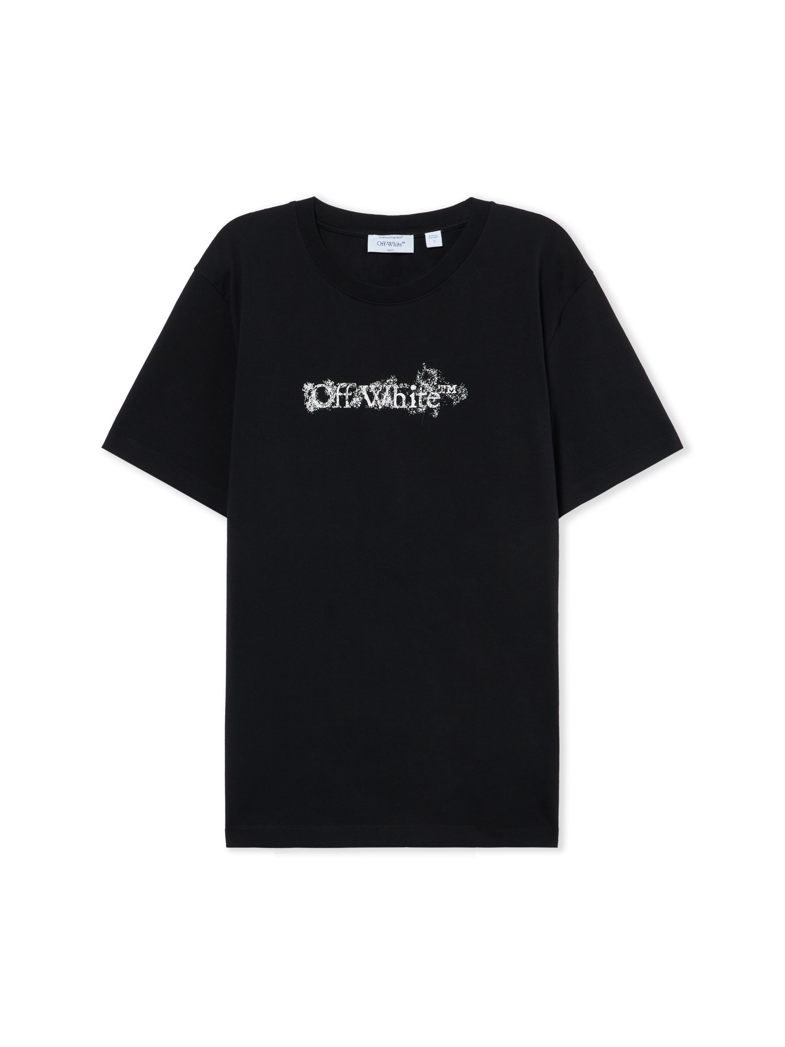 OFF WHITE Heraldic Arrow Slim T-shirt BLACK 44MAA027S26J007