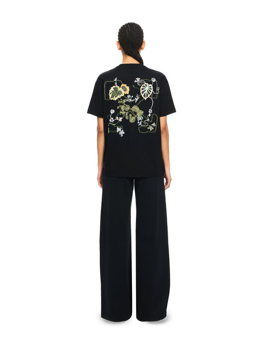 OFF WHITE Arrow Leaves T-Shirt Black-Beech 2AA089S26JER004