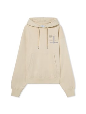 OFF WHITE Cg_Uni_Miami_Connectdots Reg Hoodie Beige-No Color 29E00727T