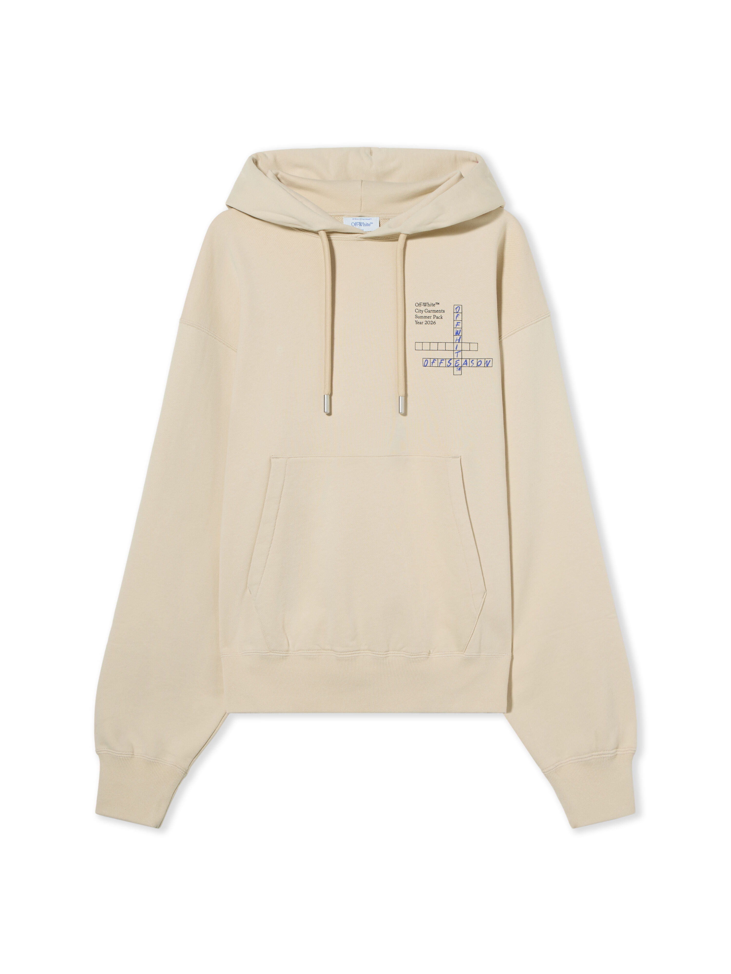 Cg_Uni_Miami_Connectdots Reg Hoodie OFF WHITE Cg_Uni_Miami_Connectdots Reg Hoodie Beige-No Color 29E00727T