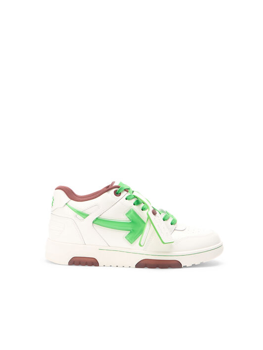 OFF WHITE Sneakers Out Of Office Bubble Arrow WHITE - LIGHT GREEN OMIA189S26LEA009