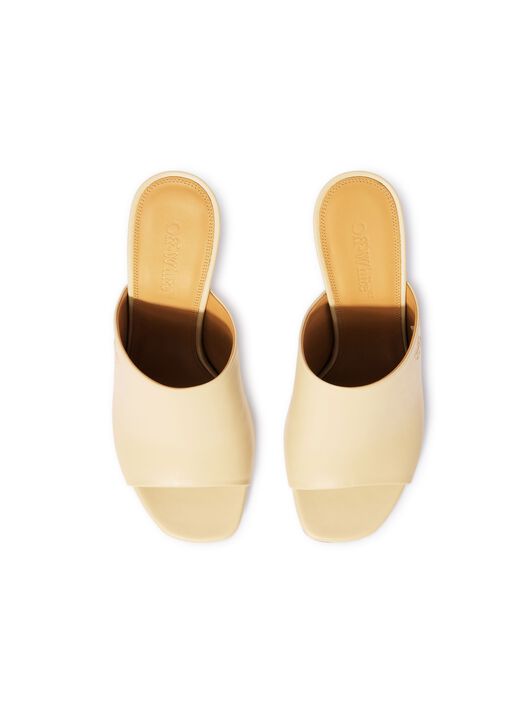 OFF WHITE White Allen Mules NEUTRALS OWIJ04DS25LEA001