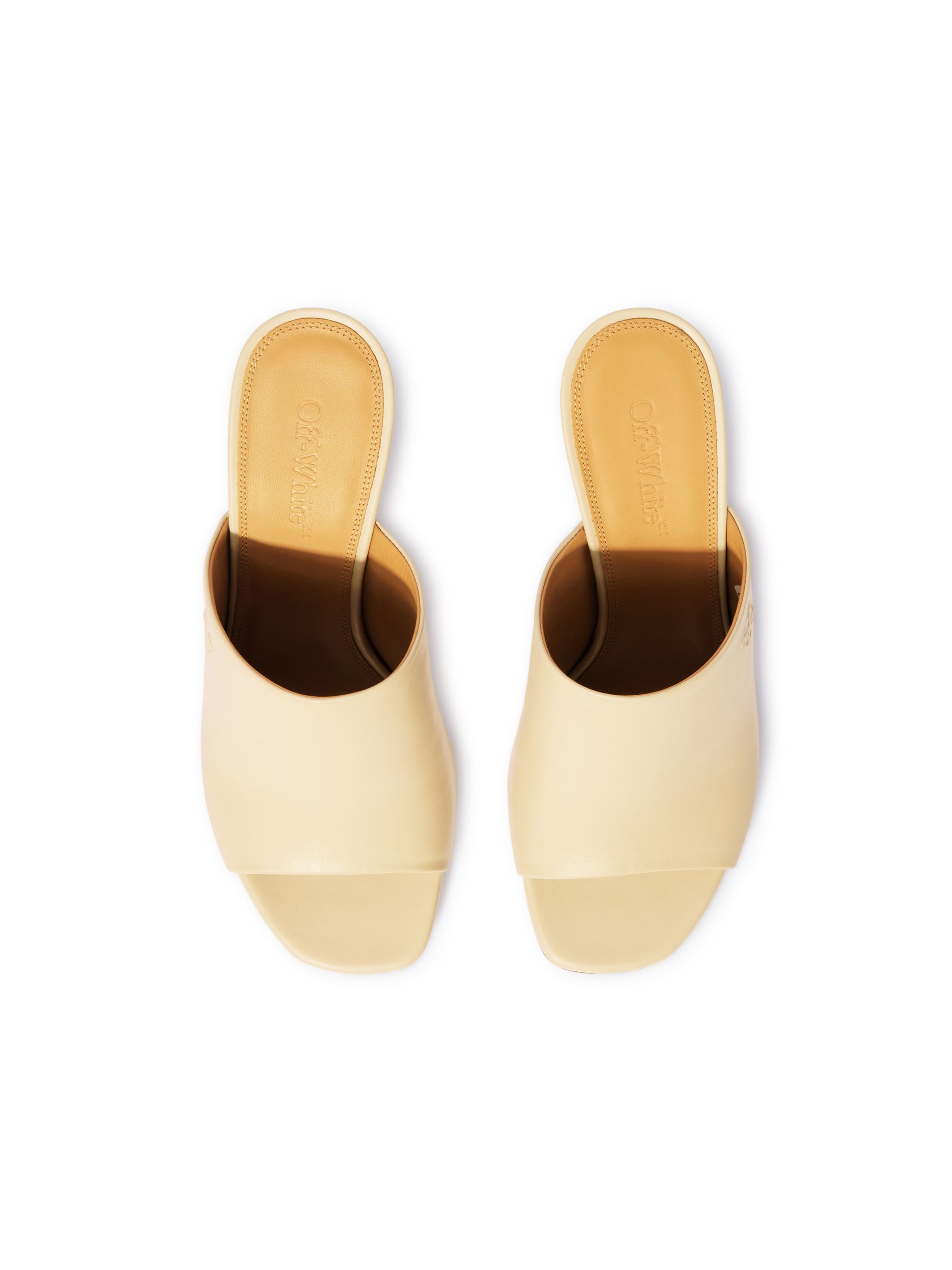 OFF WHITE White Allen Mules NEUTRALS OWIJ04DS25LEA001