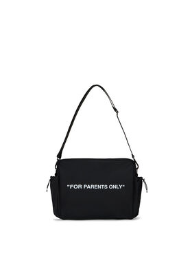 OFF WHITE For Parents Only Diaper Bag BLACK OGXE002C99FAB001
