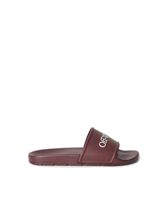 Bookish Sliders OFF WHITE Bookish Sliders BURGUNDY/WHT OF06096601