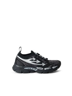 Be Right Back Knit Sneakers OFF WHITE Be Right Back Knit Sneakers BLACK/SILVER OF06208001