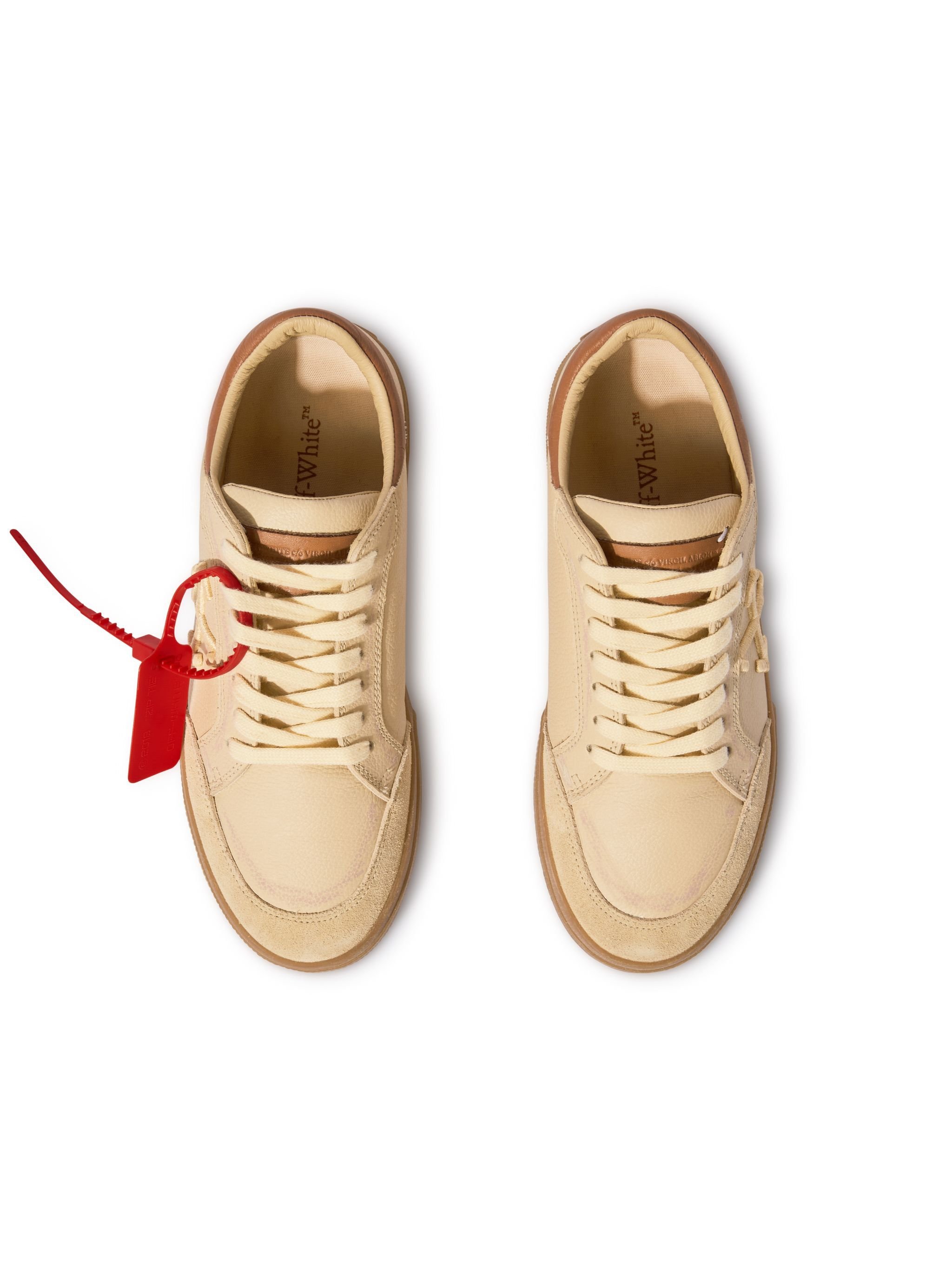 OFF WHITE Sneakers Vulcanized Vintage Caramello NEUTRI OWIA288S25LEA002