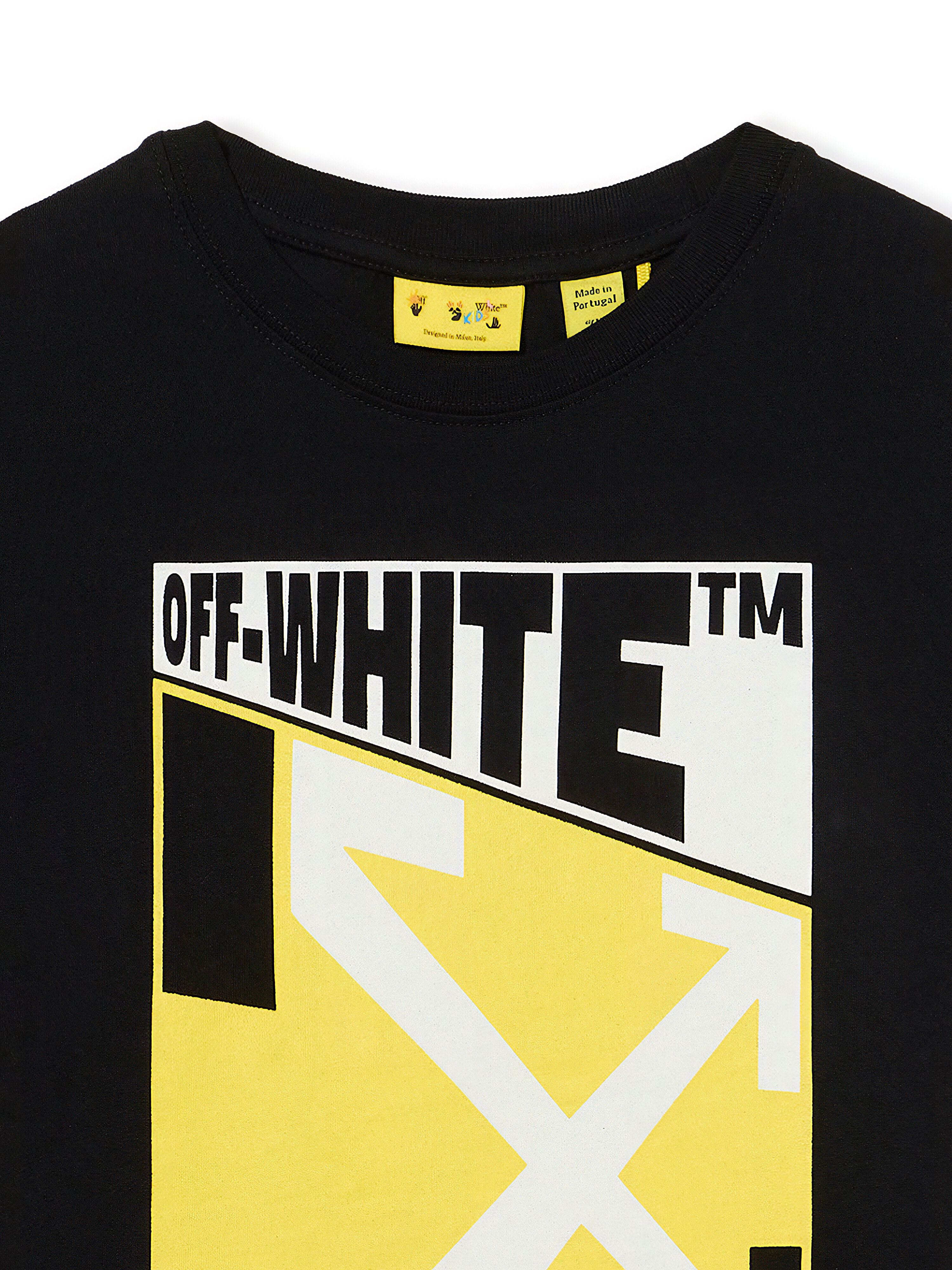 OFF WHITE Arrow Constructive T-Shirt BLACK 44BAA002F26J006