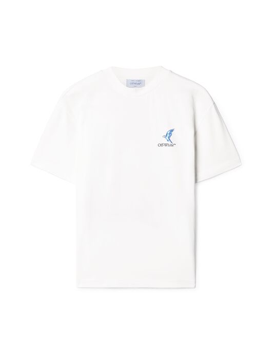 OFF WHITE White Fresco Arrow T-Shirt WHITE OWAA089S25JER004