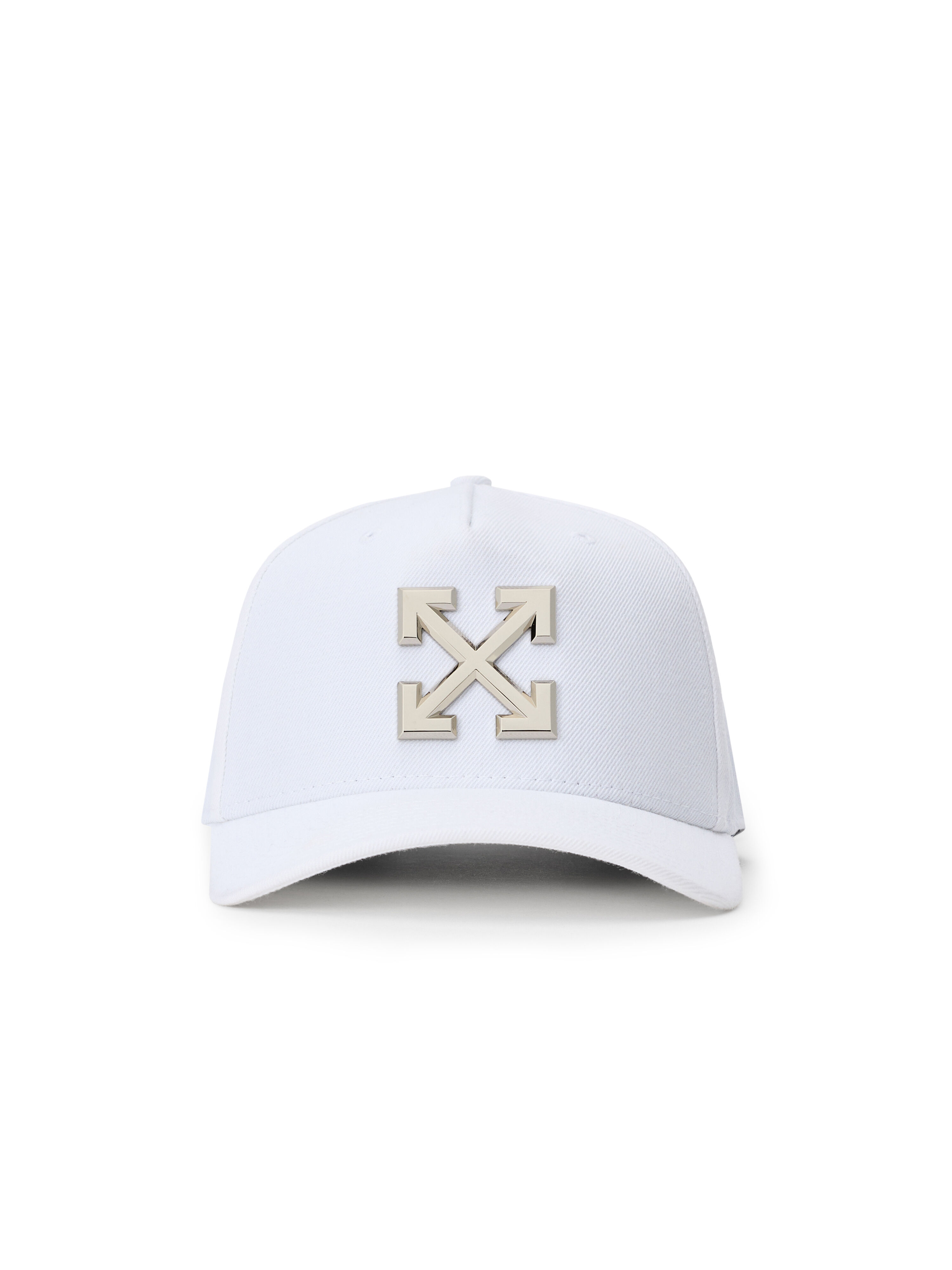 Arrows Metal Badge Baseball Cap OFF WHITE Arrows Metal Badge Baseball Cap WHITE OW7100201