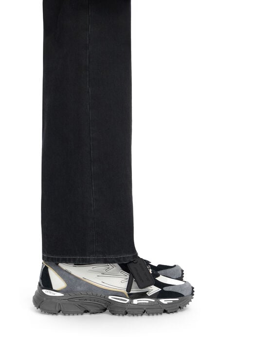 Sneakers Be Right Back in Pelle Scamosciata OFF WHITE Sneakers Be Right Back in Pelle Scamosciata WHITE/BLACK OMIA295S26LEA001