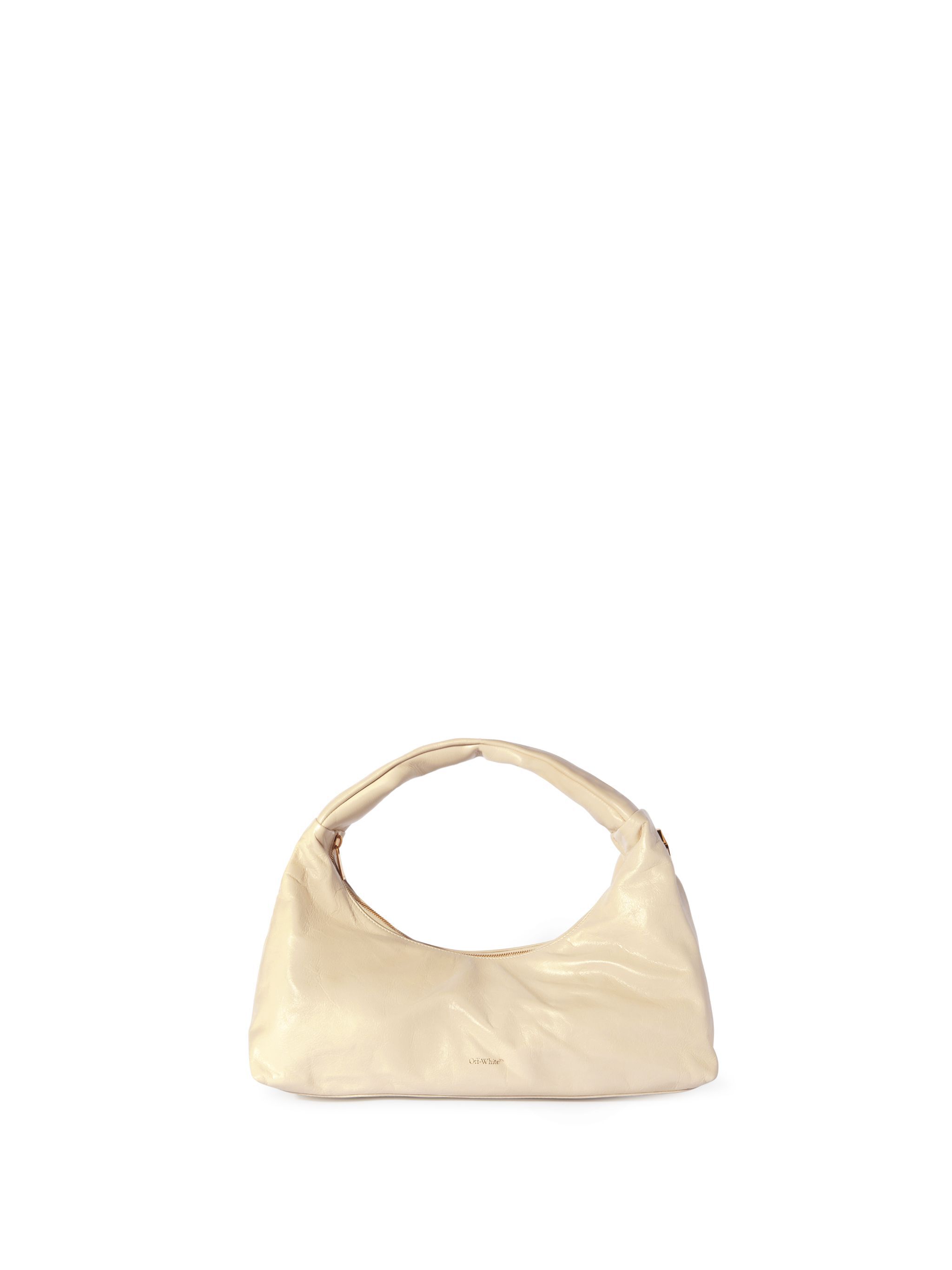 OFF WHITE White Jumbo Arcade Shoulder Bag NEUTRALS OWNN189C99LEA001