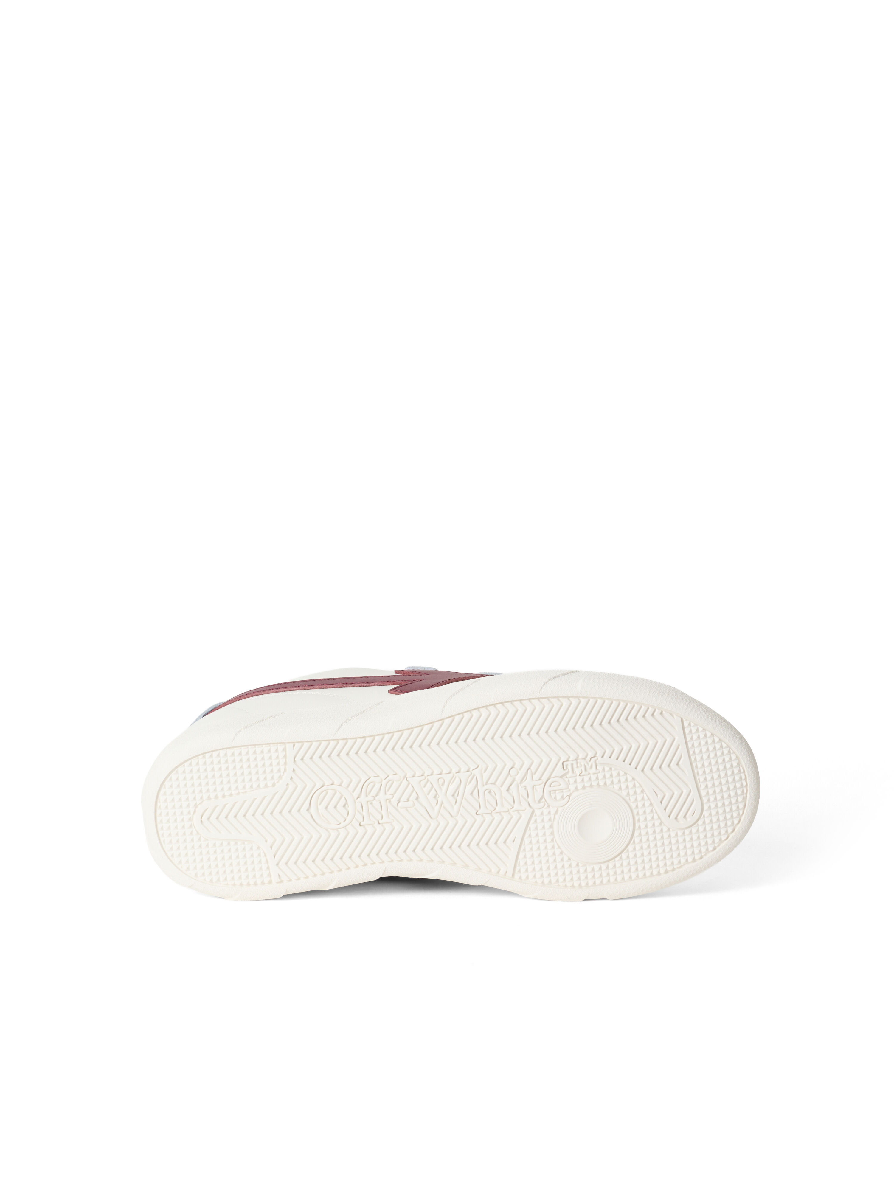 OFF WHITE End Of Play Strap Sneakers WHITE/DARK BROWN OF06430201