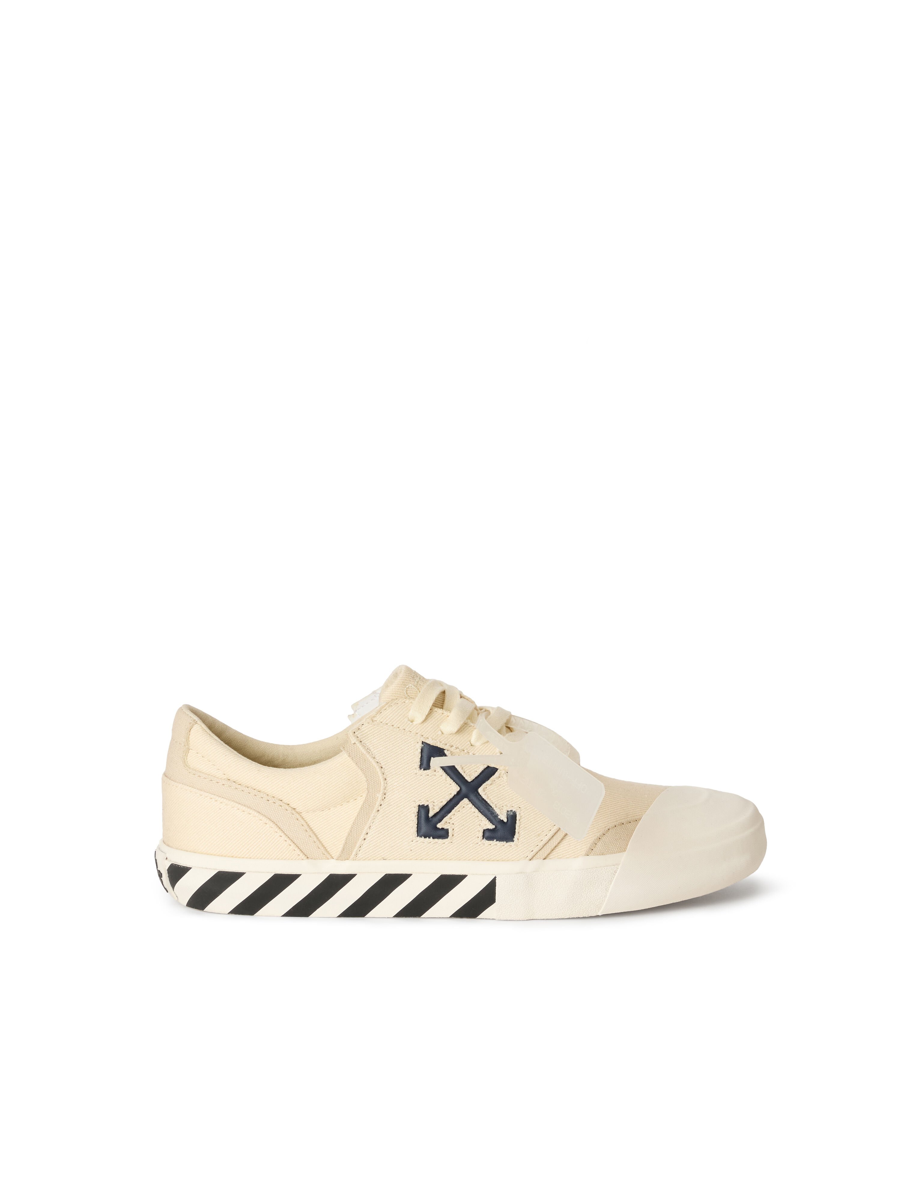 OFF WHITE Vulcanized Undercut Sneakers BEIGE OMIA2A2F25FAB003