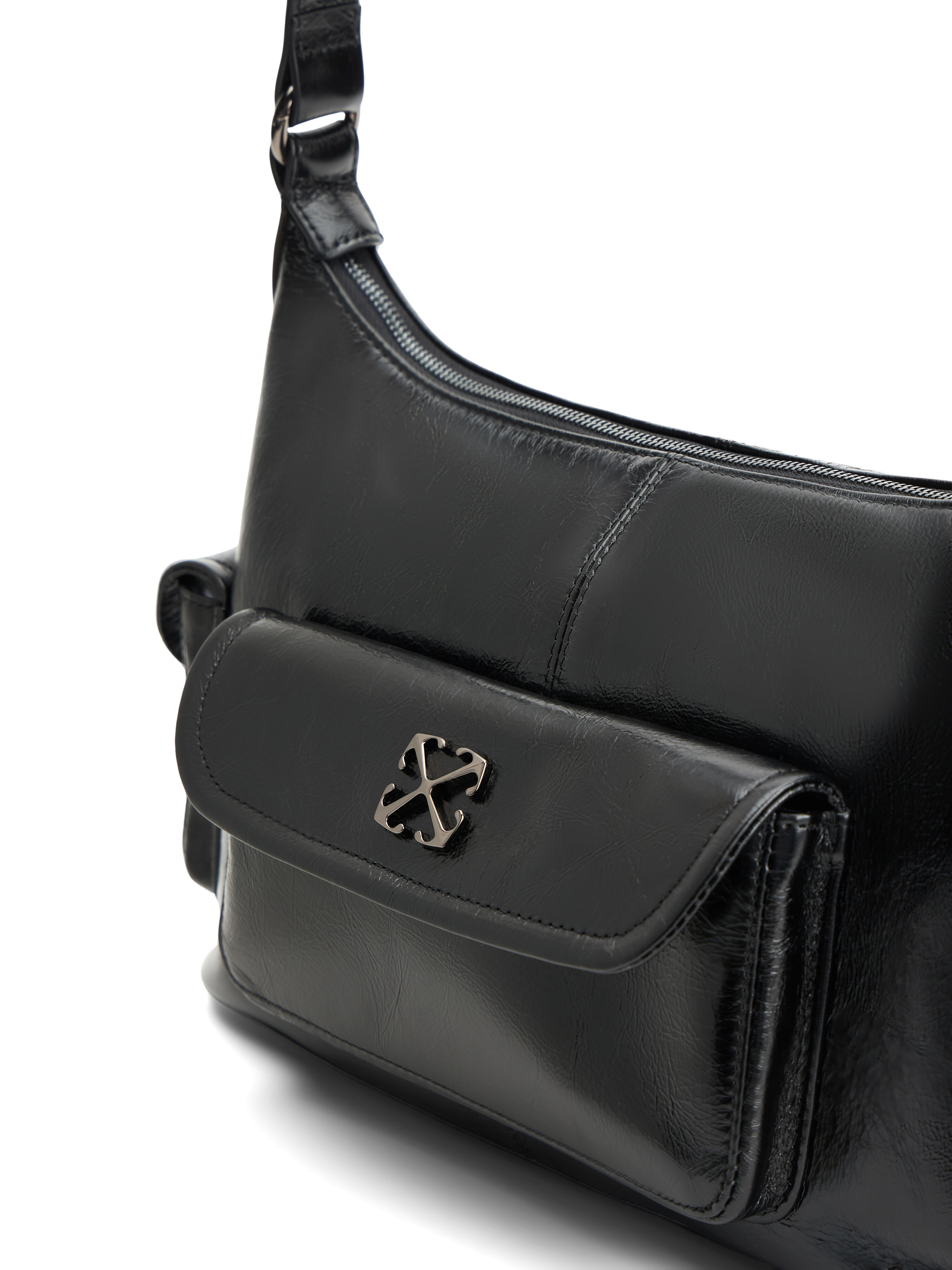 OFF WHITE Dumbo.B Shoulder Bag BLACK OWNN18OC99LEA001