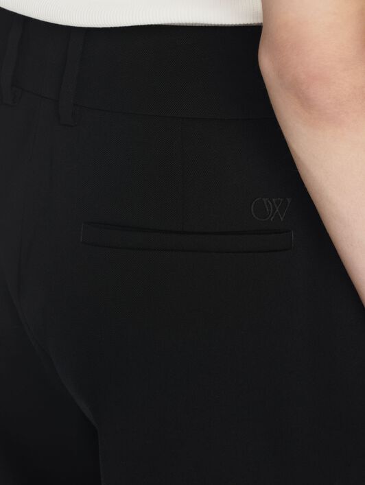 OFF WHITE Wo Formal Over Pant BLACK OWCA174C99FAB001