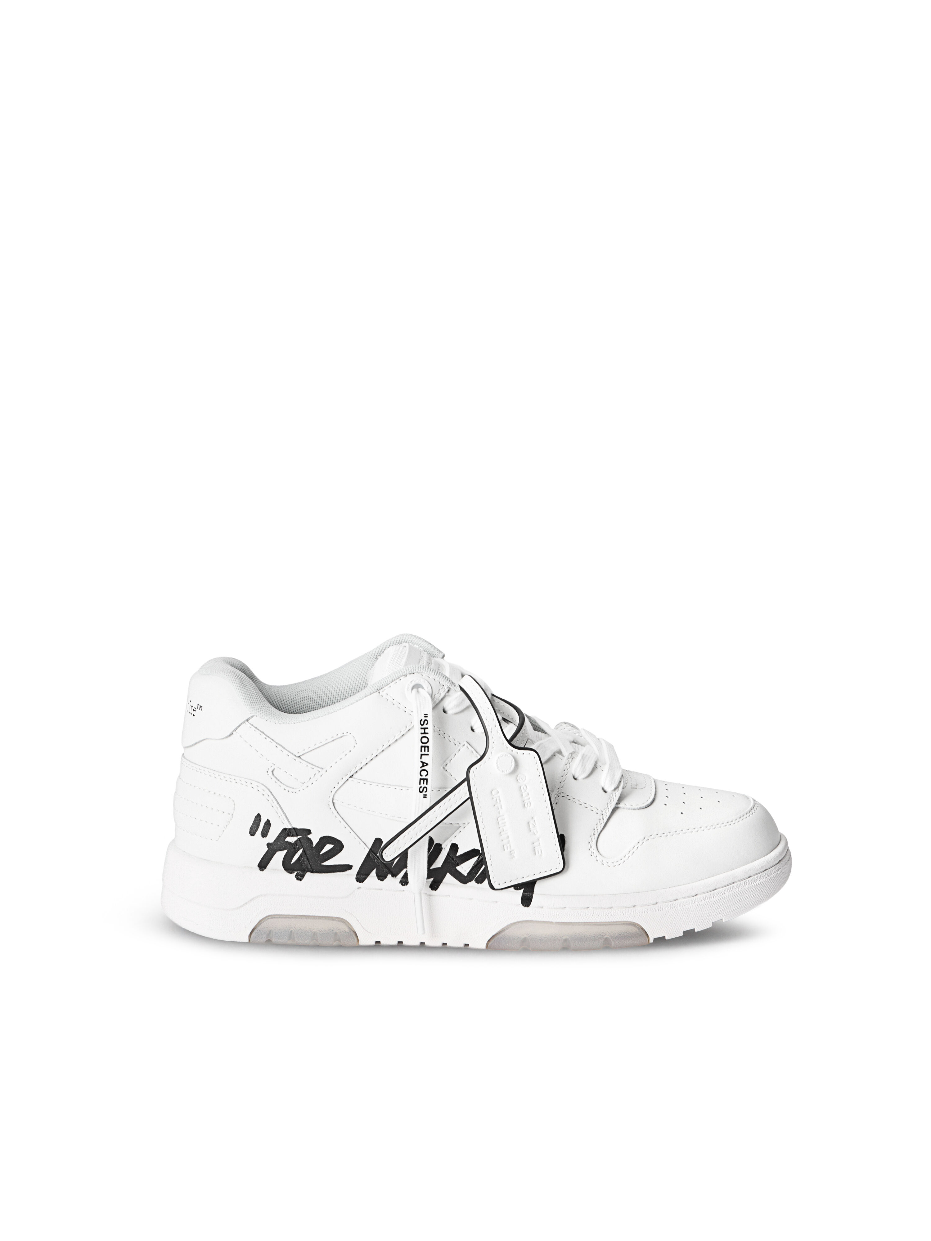 OFF WHITE Out Of Office "For Walking" Sneakers WHITE/BLACK OMIA189C99LEA01A