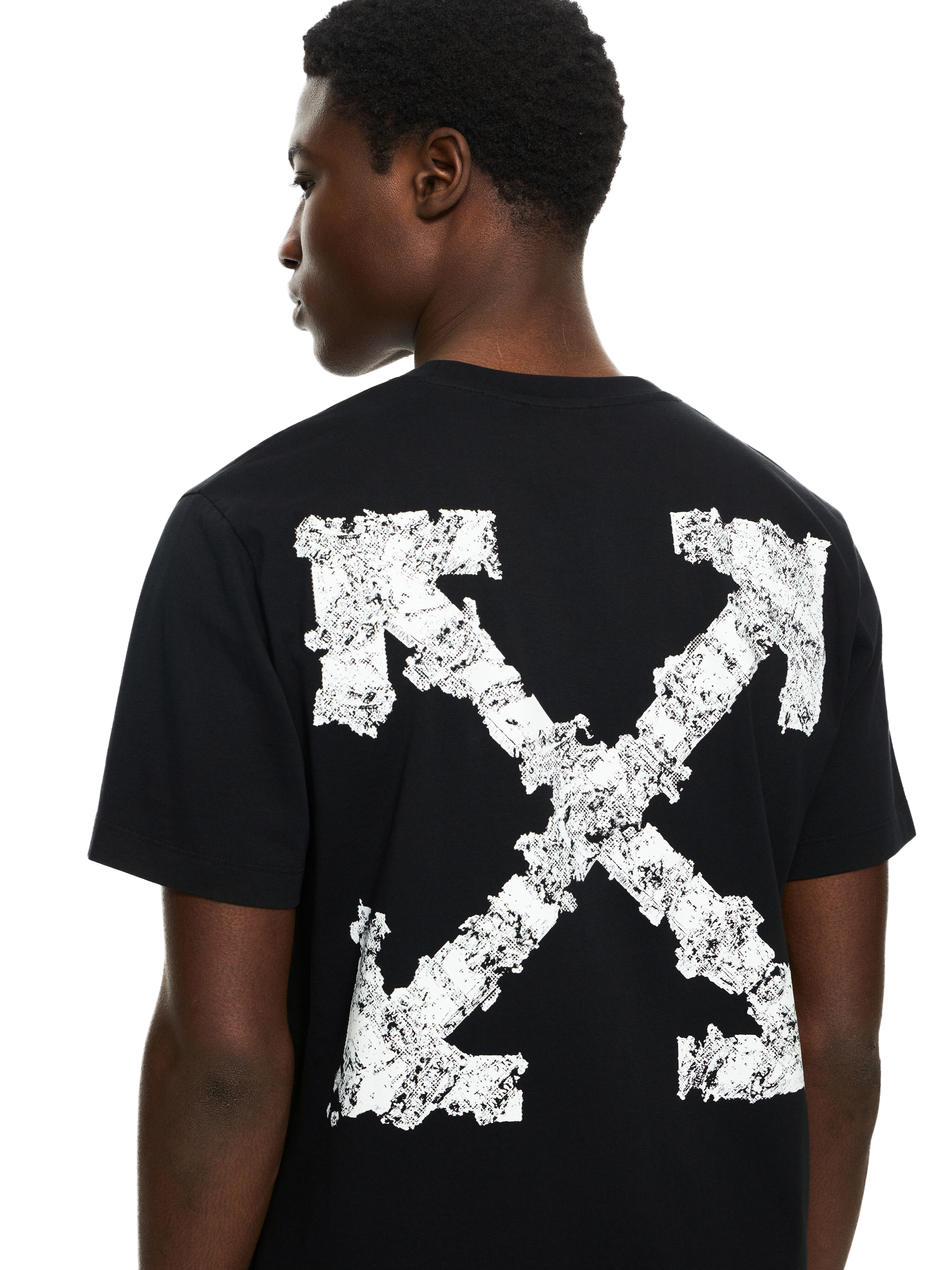 Heraldic Arrow Slim T-shirt in BLACK for Men | Off-White™