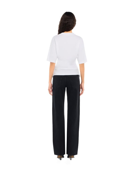 Susy Denim Pants OFF WHITE Susy Denim Pants Stone Raw Black Black 2FM00582B