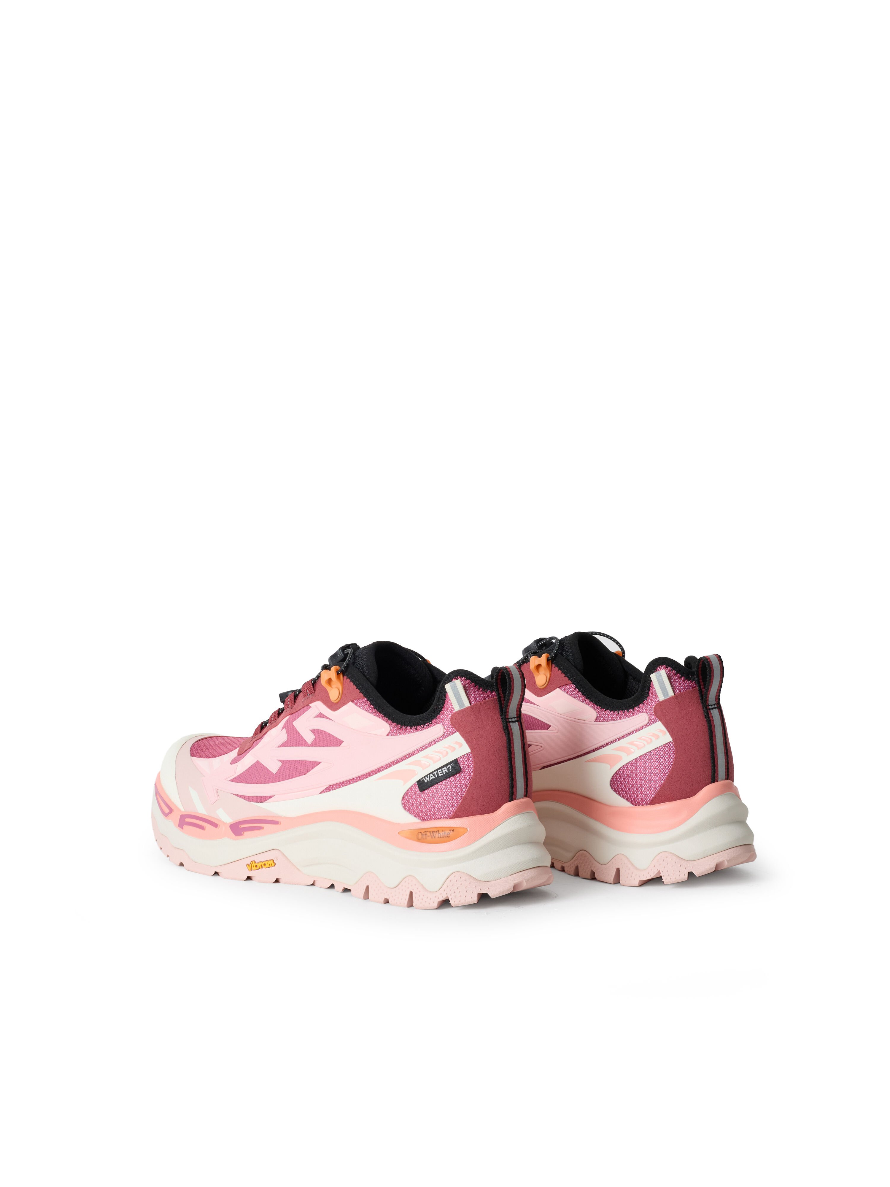 OFF WHITE Be Right Back Trail Low Sneakers DARK PINK/LT PINK OF05801655