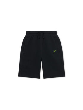 OFF WHITE Off Diag Sweatshort BLACK 44BCI001S26F002