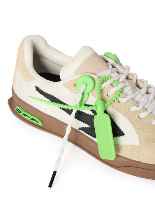 OFF WHITE New Slim Sneakers WHITE - SAND BEIGE OMIA2ALS26FAB002