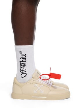 OFF WHITE Vulcanized Low Sneakers BEIGE - BEIGE OMIA293F25LEA001