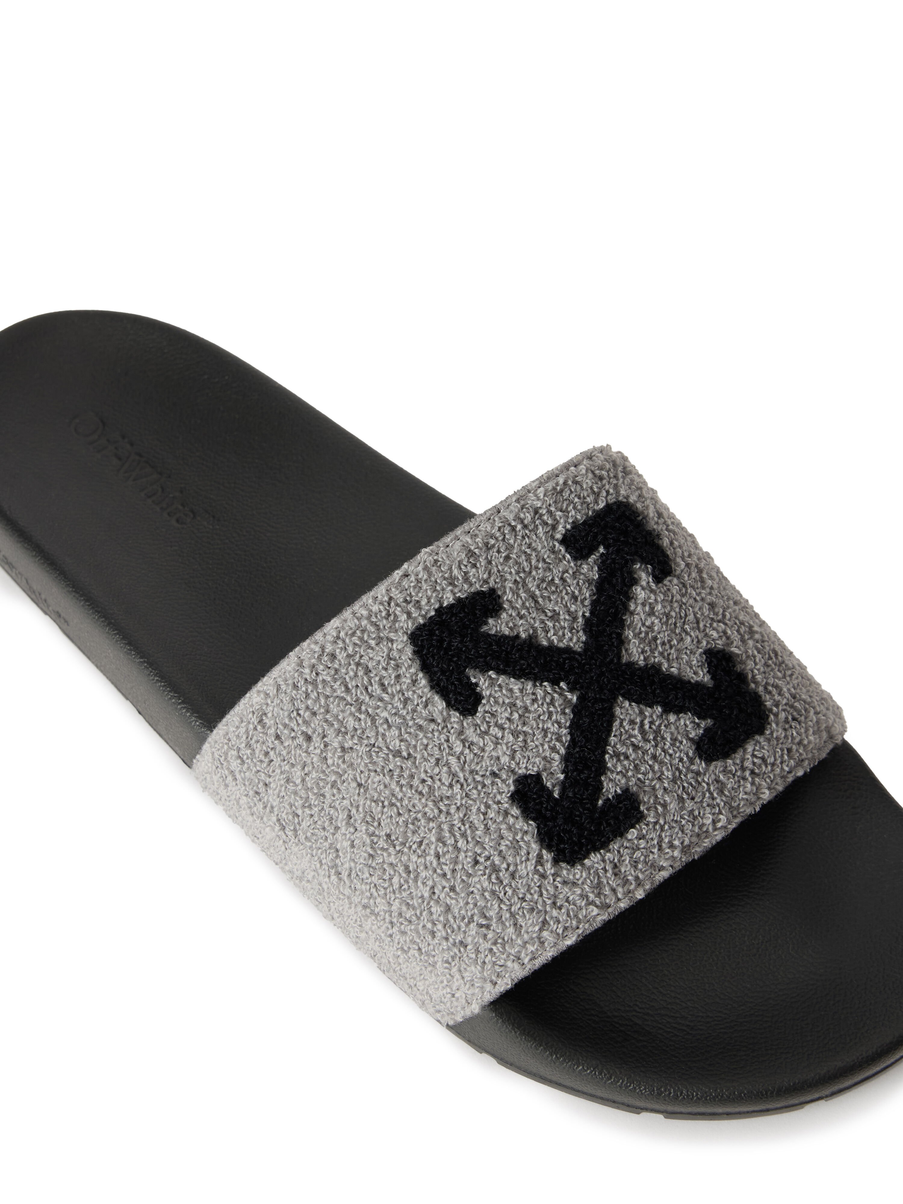 Arrow Terry Slider OFF WHITE Arrow Terry Slider SMOKE/ BLACK OWIU003F25FAB001