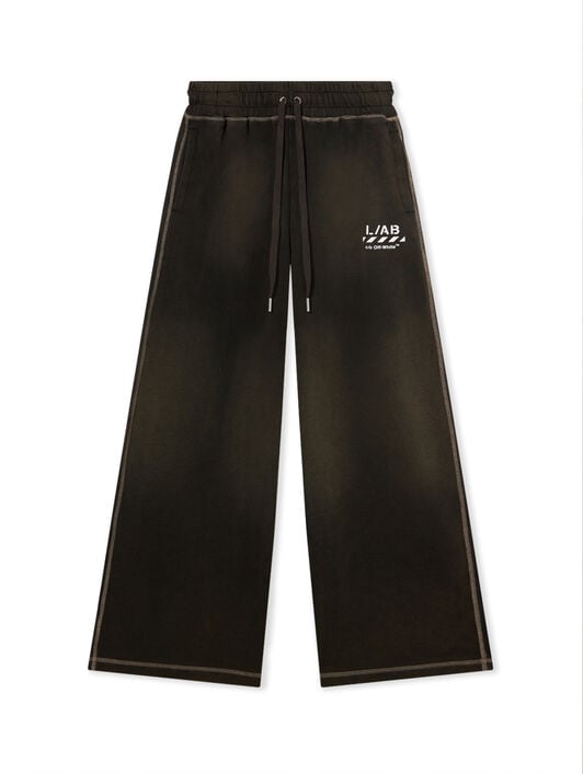 L/AB Wide Leg Sweatpants LAB L/AB Wide Leg Sweatpants Black Night LABF2639H00025T