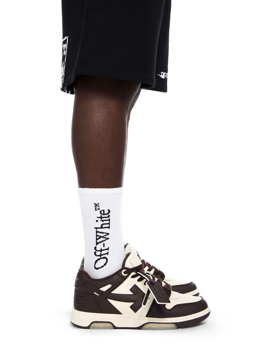 OFF WHITE Out Of Office Sneakers NUDE - SAND OMIA189F25LEA003